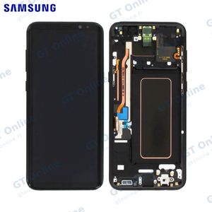 Écran Tactile Original Samsung Galaxy S8 Plus G955 GH97-20469A GH97-20470A GH97-20564A GH97-20565A Noir Carbone
