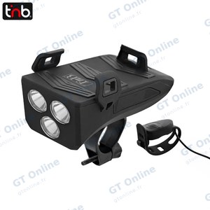Support Smartphone pour Vélo T'nb 4 en 1 UMHOLD4IN1 Noir