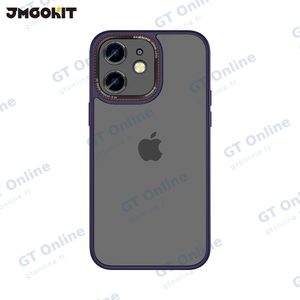 Coque de Protection Canon Lens JMGOKIT pour Apple iPhone 12 Violet