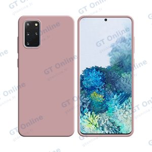 Coque Silicone Compatible pour Samsung Galaxy S20 Plus 5G G986/Galaxy S20 Plus G985 (#17) Rose