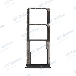 Tiroir Sim Premium Xiaomi Redmi 9/Redmi 9T Gris Carbone