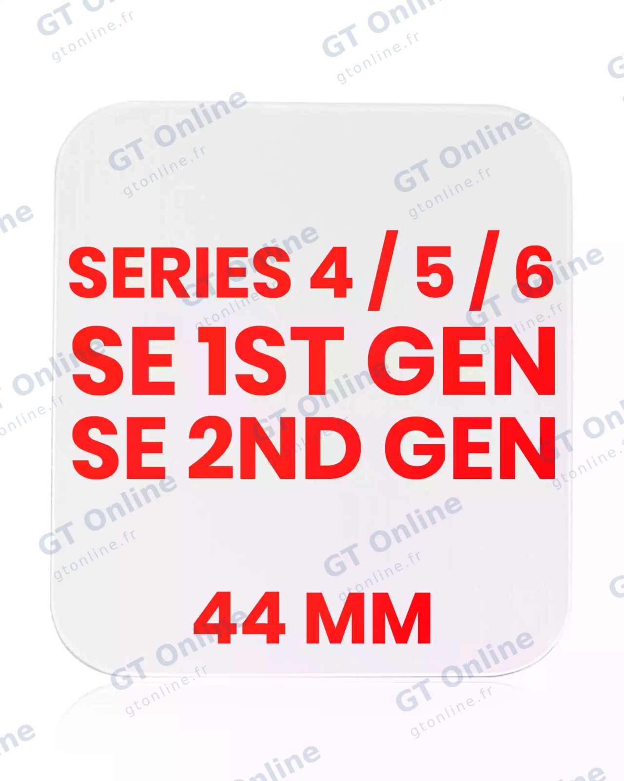 Film OCA pour Apple Watch Series 4 / 5 / 6 / SE (1re / 2e génération) 44 mm (lot de 10)