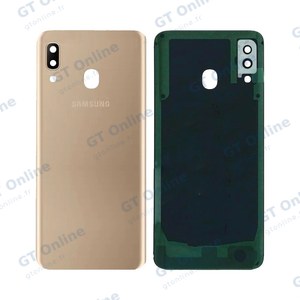 Cache Arrière Premium Samsung Galaxy A20 A205 Or