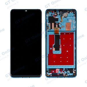 Écran Tactile Oled avec Châssis Huawei P30 Pro/P30 Pro New Edition Aurora Blue