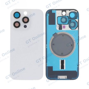 Cache Arrière Premium Apple iPhone 16 Pro (Without Parts) Titane Blanc