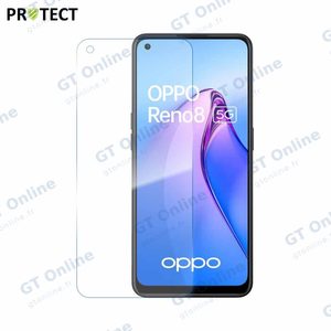 Verre Trempé Classique PROTECT pour OPPO Reno 8 5G Transparent