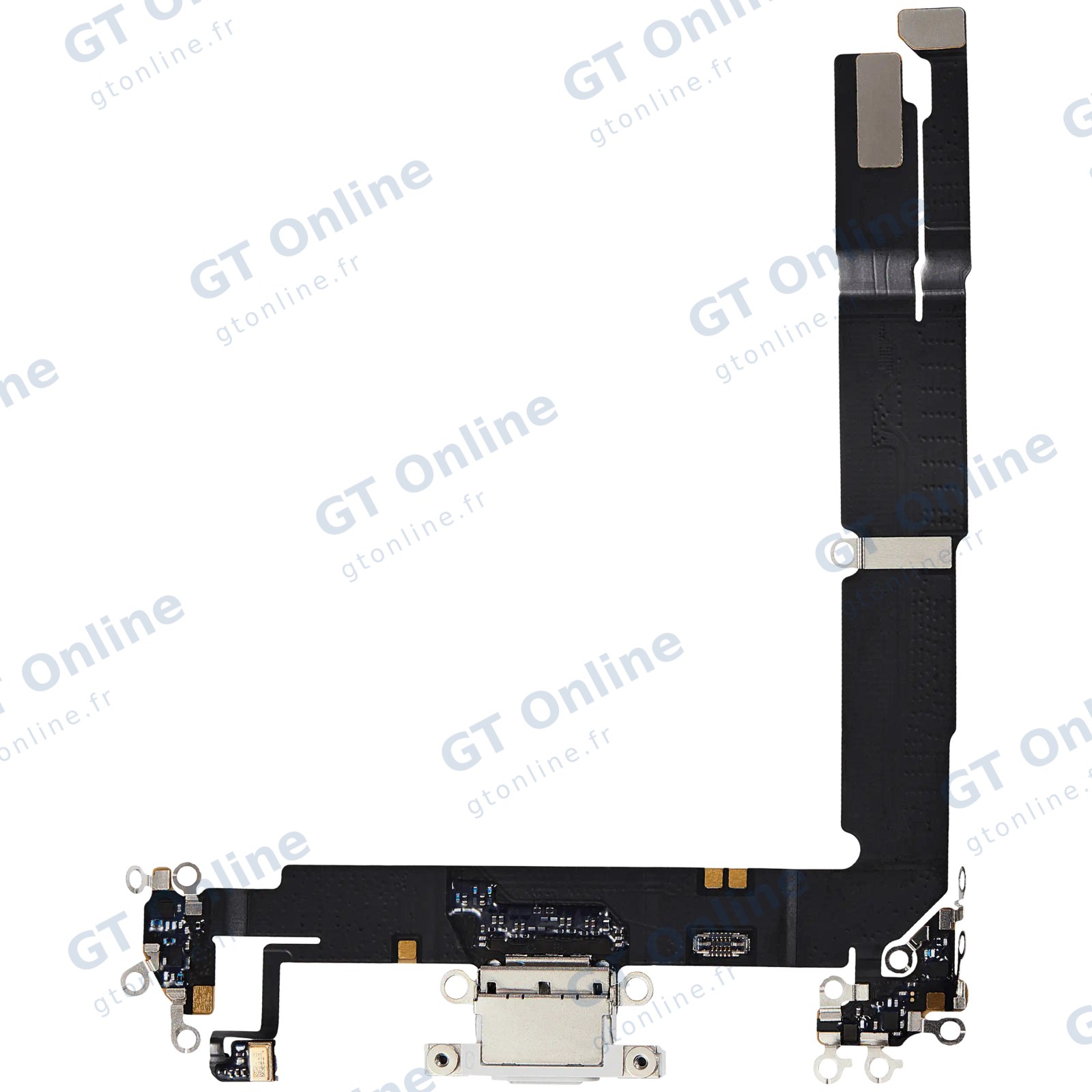 Dock de charge pour Apple iPhone 16 Plus (origine d'occasion, blanc)