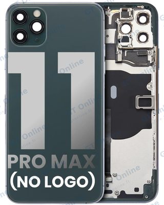 Châssis pour Apple iPhone 11 Pro Max (sans logo, compatible premium, Midnight Green)