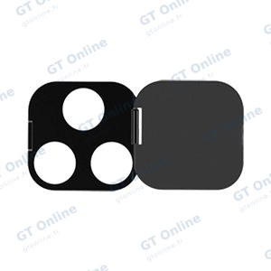Protection Lentille avec Cache Protecteur de Caméra Apple iPhone 17 Pro Noir