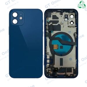 Coque de Réparation Complète Aftermarket (PIEC) Apple iPhone 12 Bleu