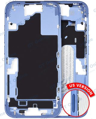 Châssis pour Apple iPhone 16 (version US, origine d'occasion — grade A, Ultramarine)
