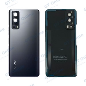 Cache Arrière Premium Vivo Y72 5G Noir Graphite