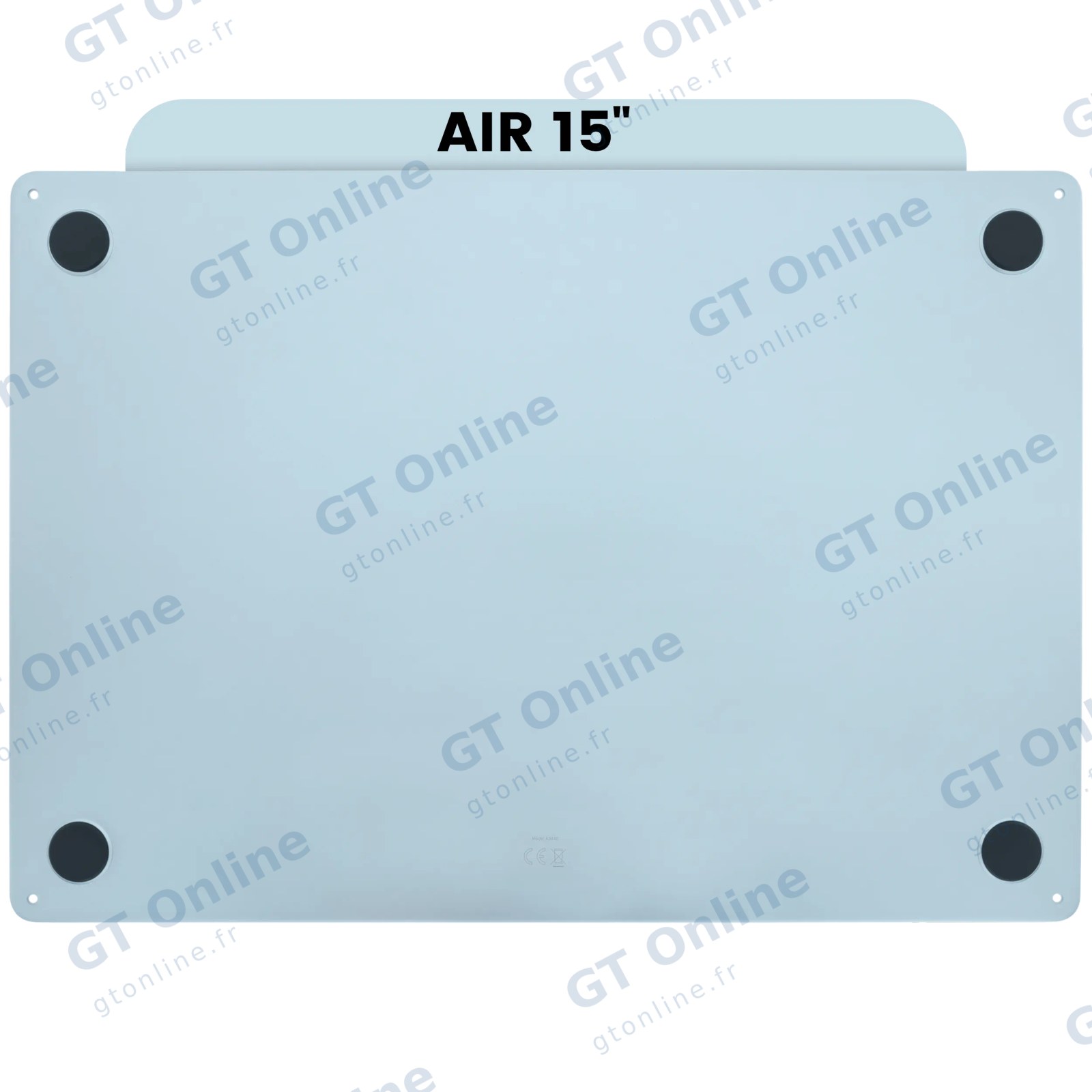 Coque inférieure pour Apple MacBook Air 15" A3448 (2026) (origine, bleu ciel)