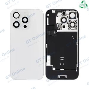 Cache Arrière Aftermarket (PIEC) Apple iPhone 16 Pro Titane Blanc