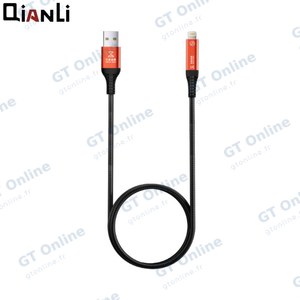 Câble Recovery pour iOS QianLi MEGA-IDEA Re-Install, Charge & Data (USB to Lightning)
