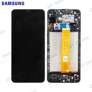 Écran Tactile Original Samsung Galaxy A12 A125 GH82-24490A GH82-24491A Noir