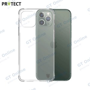 Pack de 10 Coques Silicone Renforcée PROTECT pour Apple iPhone 11 Pro Bulk Transparent
