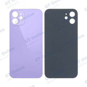 Vitre Arrière Apple iPhone 12 (Laser LH) Mauve