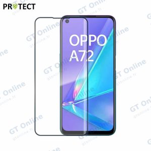 Verre Trempé Intégral PROTECT pour OPPO A72 4G Noir