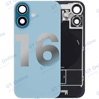 Vitre arrière pour Apple iPhone 16 (origine d'occasion — grade B, turquoise)