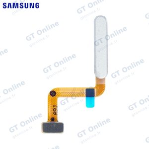 Lecteur Empreinte Original Samsung Galaxy M51 M515 GH96-13764B Blanc
