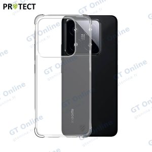 Coque Silicone Renforcée PROTECT pour Xiaomi 14 Pro Transparent