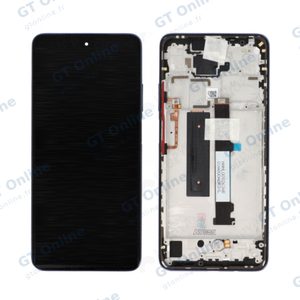 Écran Tactile Premium avec Châssis Xiaomi Mi 10T Lite 5G/Redmi Note 9 Pro 5G Gris Perle