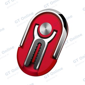Bague Support Smartphone 360° Multifonction B359 Rouge