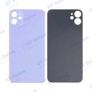 Vitre Arrière Apple iPhone 11 (Laser LH) Mauve