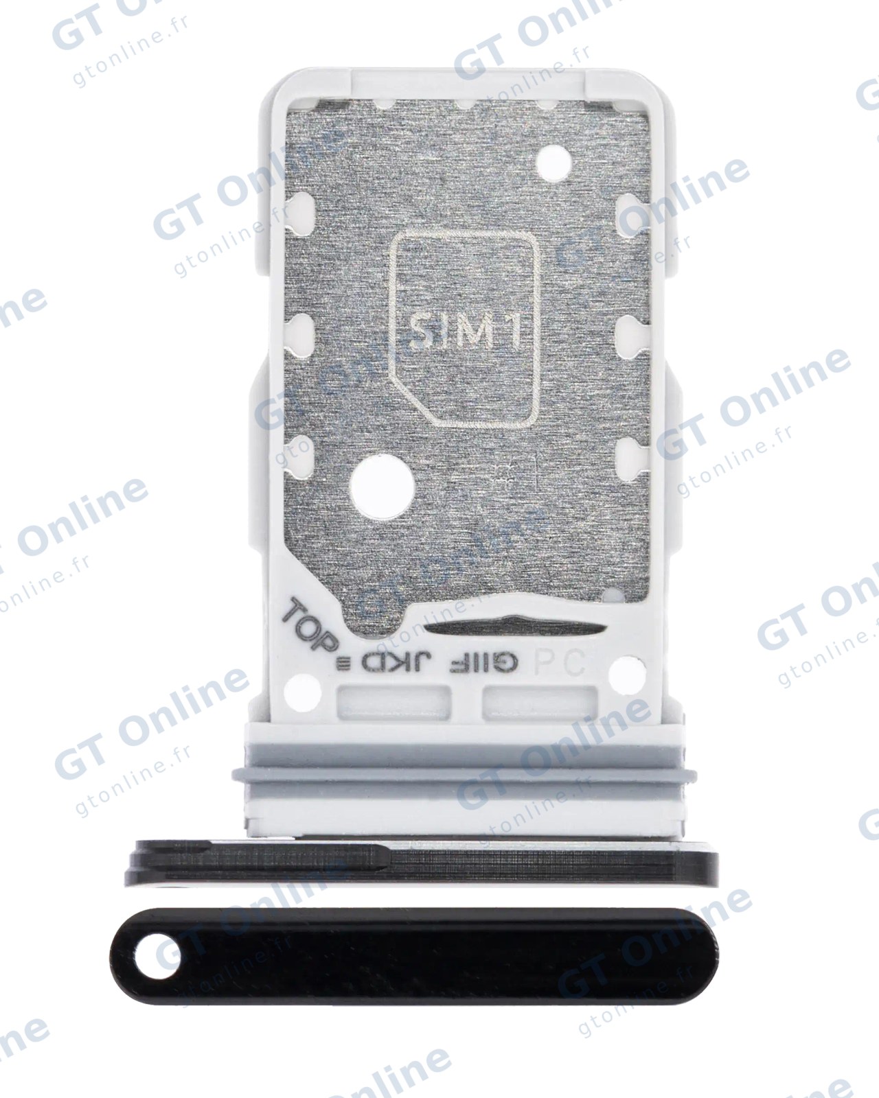 Tiroir SIM pour Samsung Galaxy S21 Ultra (noir fantôme)