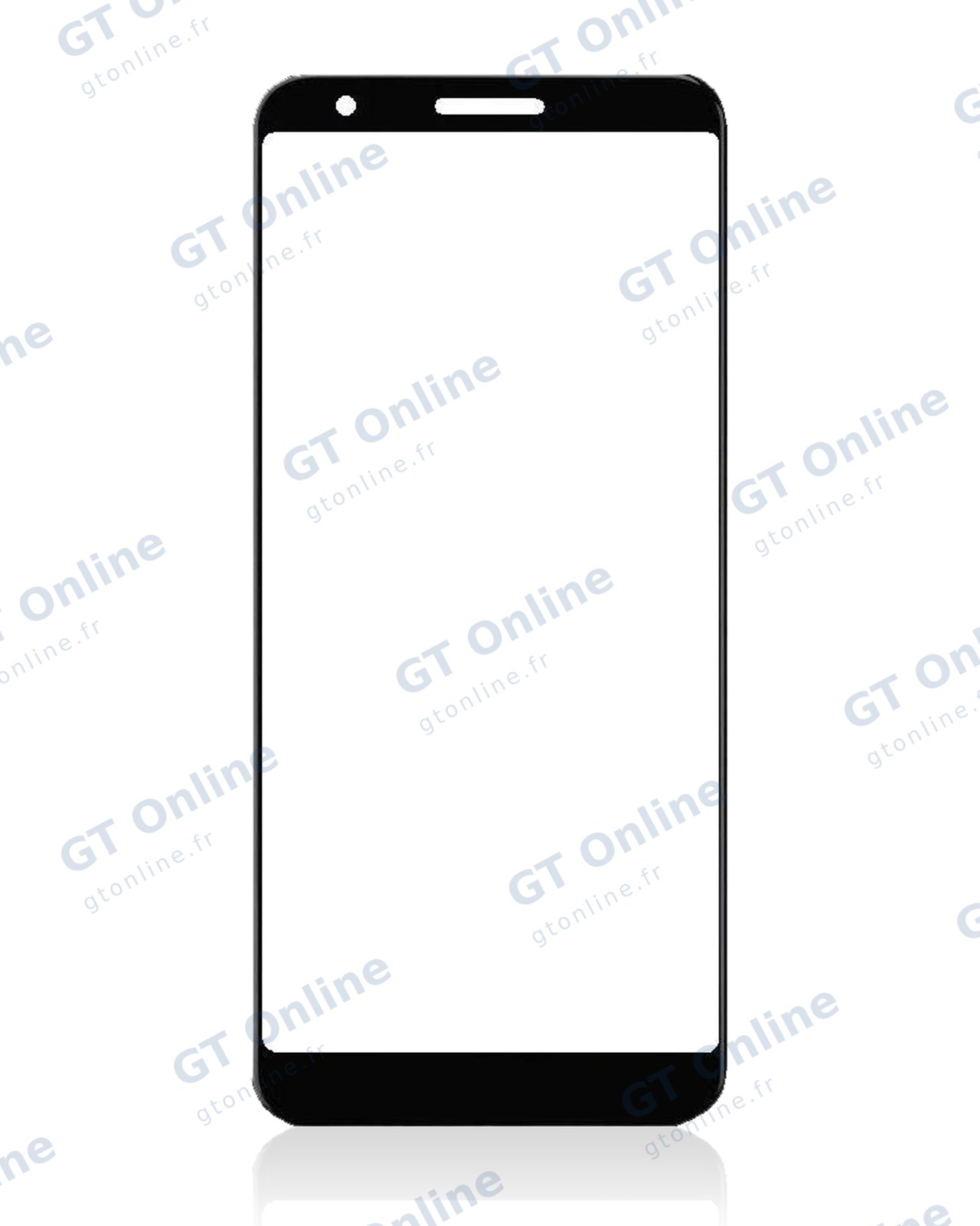 Vitre d’écran pour Google Pixel 3a XL (noir)