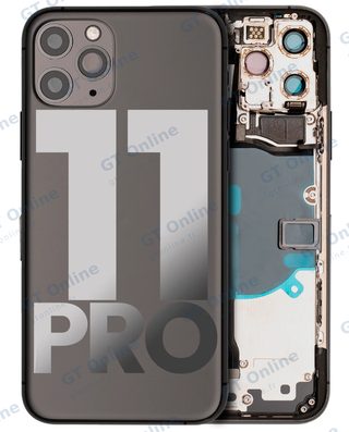 Châssis pour Apple iPhone 11 Pro (origine d'occasion — grade B, Matte Space Gray)