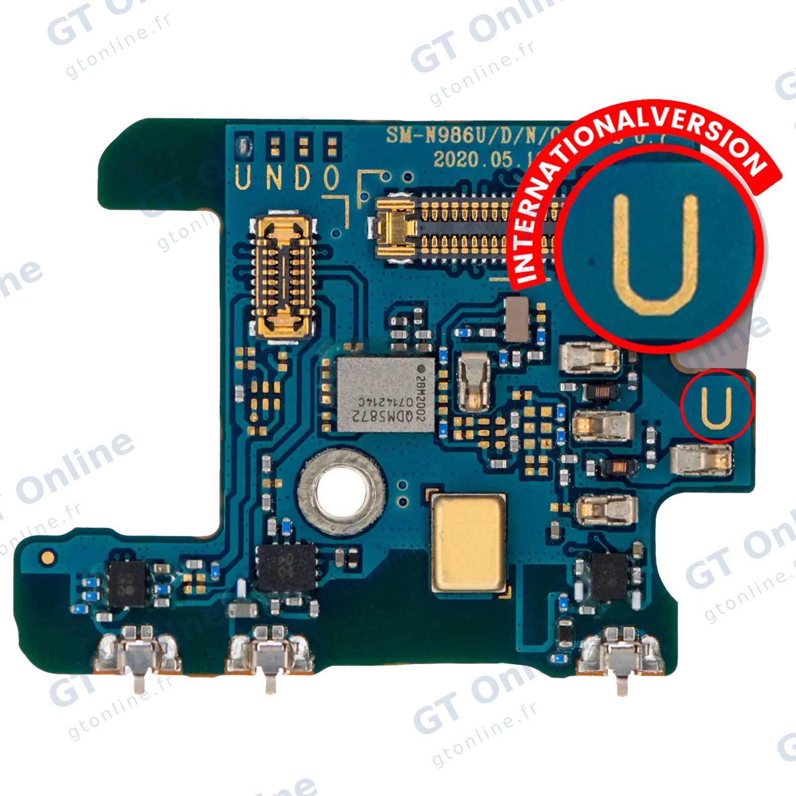 Microphone pour Samsung Galaxy Note 20 5G (N981U) (version US)