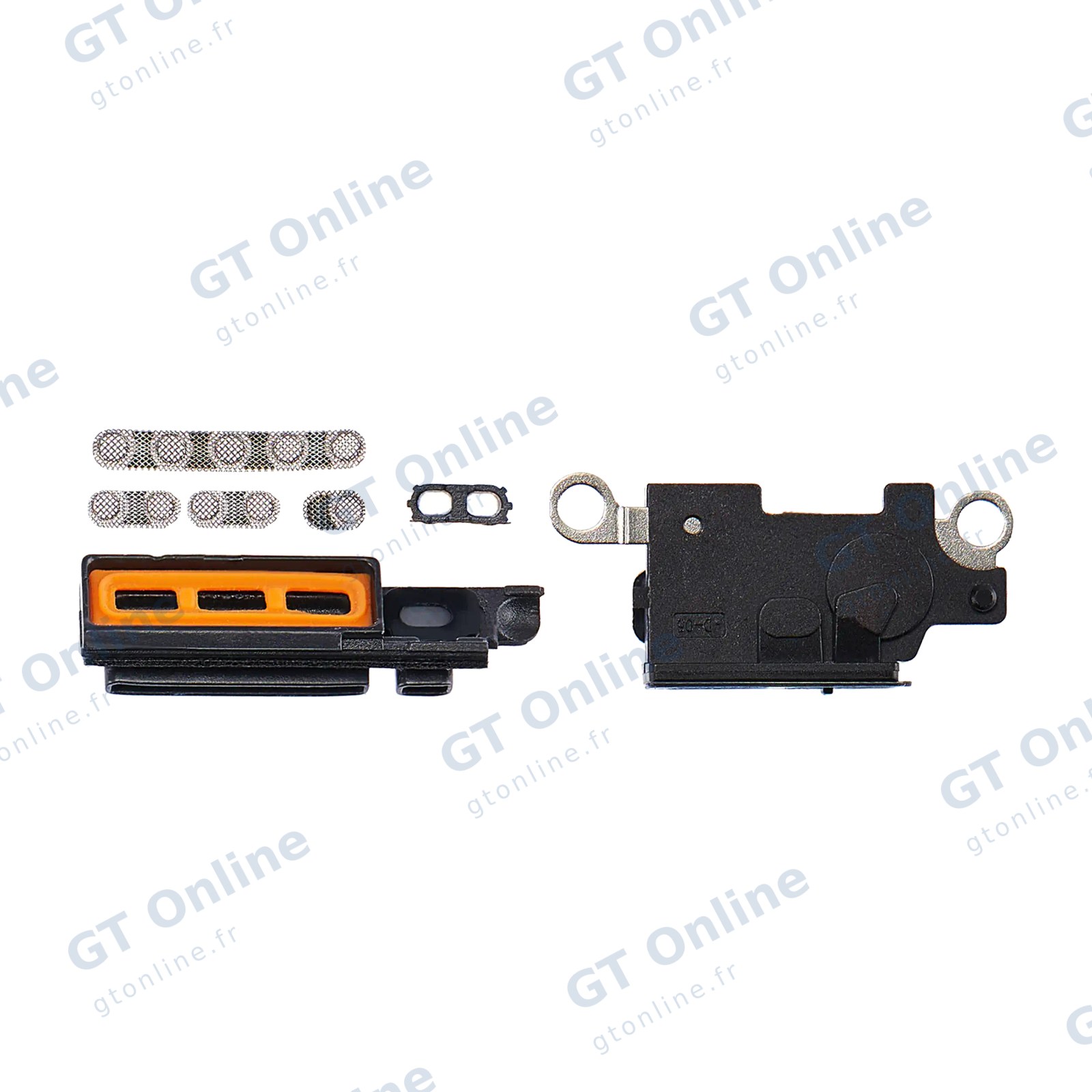 Grille de haut-parleur / micro pour Apple iPhone 13 Pro Max (or, lot de 10)