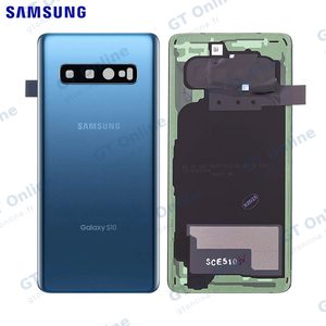 Cache Arrière Original Samsung Galaxy S10 Plus G975 GH82-18406C Bleu