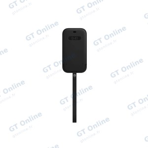 Housse en Cuir avec MagSafe Apple iPhone 12 Mini Noir