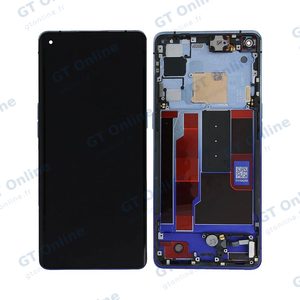 Écran Tactile Premium avec Châssis OPPO Find X2 Neo Bleu Stellaire