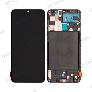 Écran Tactile Oled avec Châssis Samsung Galaxy A70 A705 (Small Size) Noir
