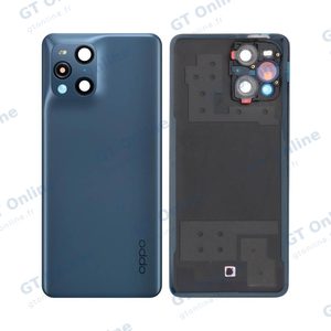 Cache Arrière Premium OPPO Find X3 Pro Bleu