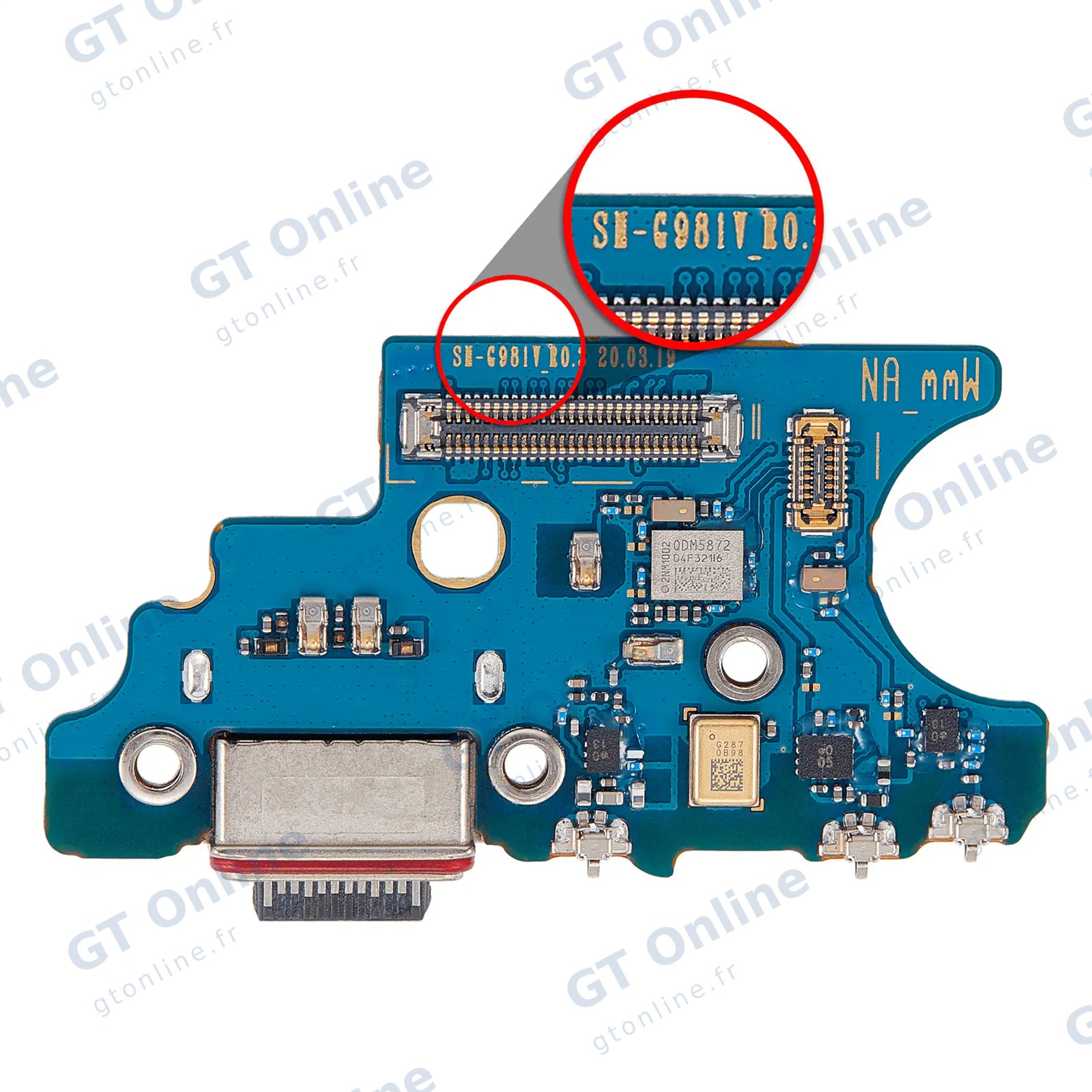 Dock de charge Galaxy S20 USB-C