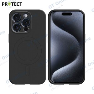 Coque de Protection IZ001 PROTECT pour Apple iPhone 15 Pro MagSafe Noir