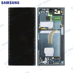Écran Tactile Original Samsung Galaxy S22 Ultra S908 GH82-27488D GH82-27489D Vert