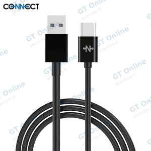 Câble Data USB vers USB-C CONNECT MC-CCN1 15W (1m) Noir