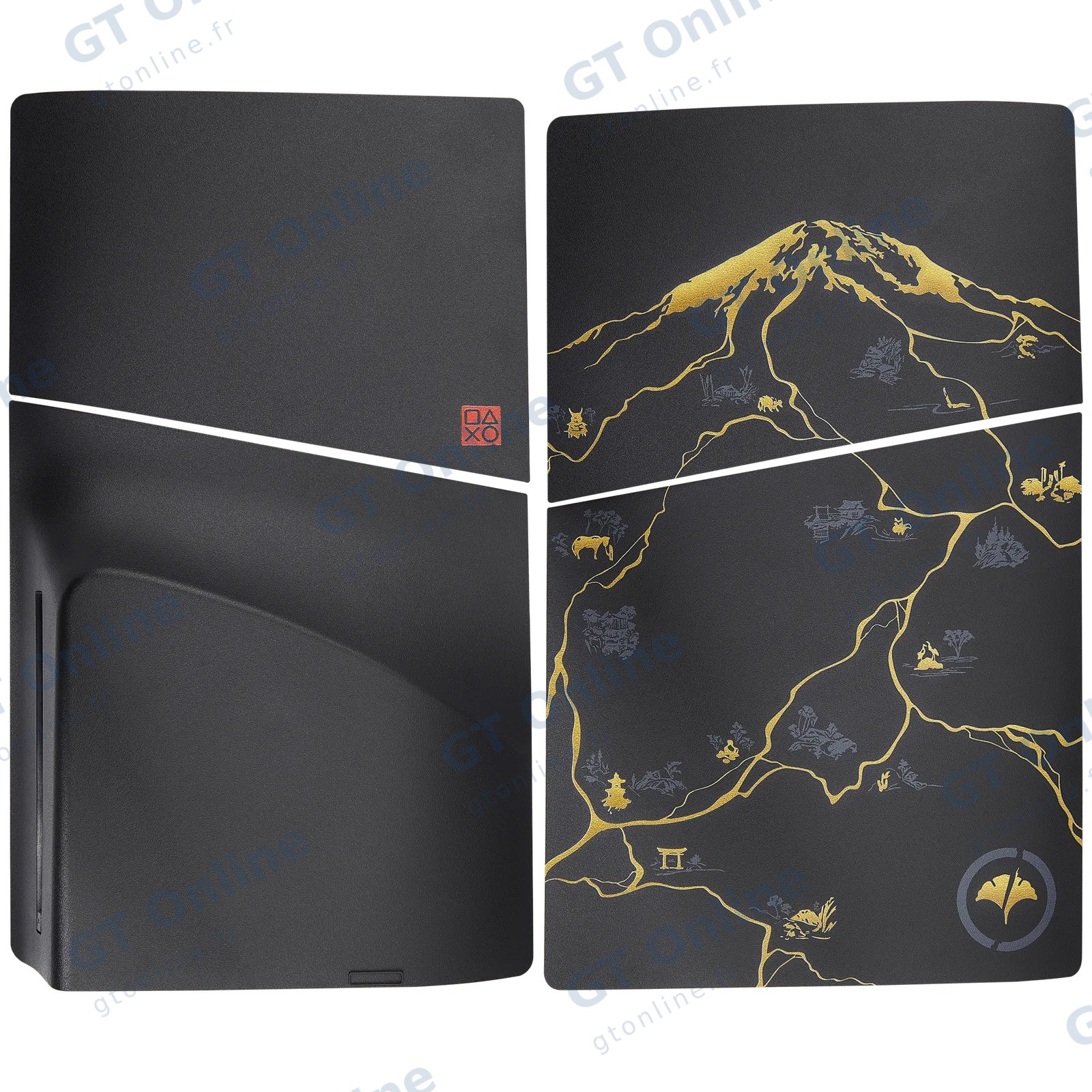 Pièce console de jeu pour Sony PlayStation 5 Pro (Disc Edition, noir)