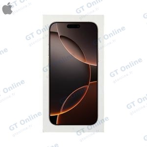 Boite pour Smartphone Original Apple iPhone 16 Pro Max Titane Sable