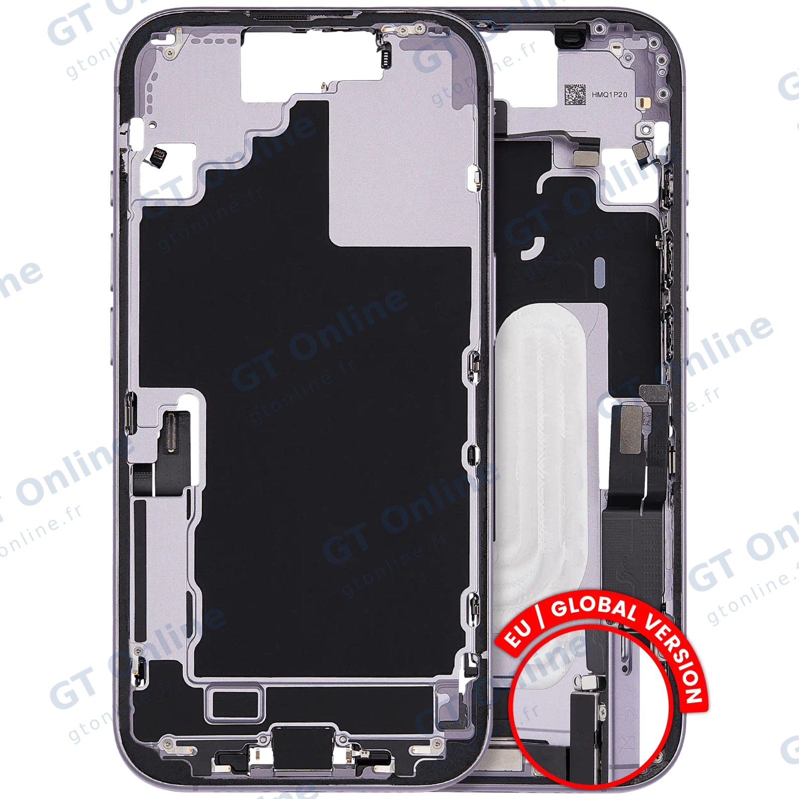 Châssis pour Apple iPhone 17 (version EU, origine d'occasion — grade A, Lavender)