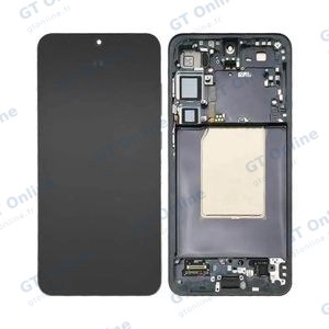 Écran Tactile Original Assembled avec Châssis Compatible Samsung Galaxy S25 Plus S936 GH82-36368E Noir Absolu