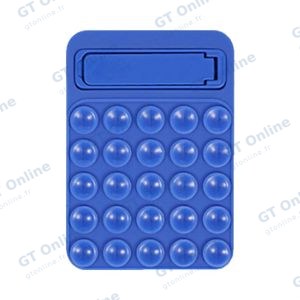 Support Ventouse Silicone avec Support Intégré Bleu