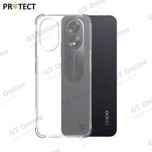 Coque Silicone Renforcée PROTECT pour OPPO A18 Transparent