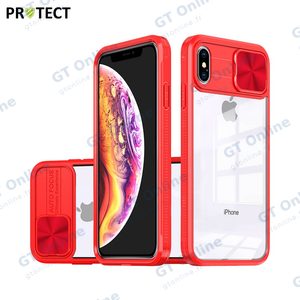 Coque de Protection IE027 PROTECT pour Apple iPhone X/iPhone XS Rouge